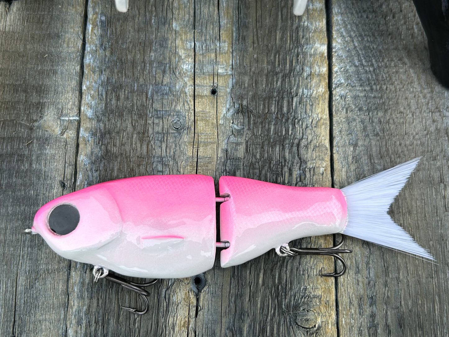 SOARDBAITS 6.75” SB SHAD MINI RESIN GLIDE BAIT! 1.9 oz slow sink!