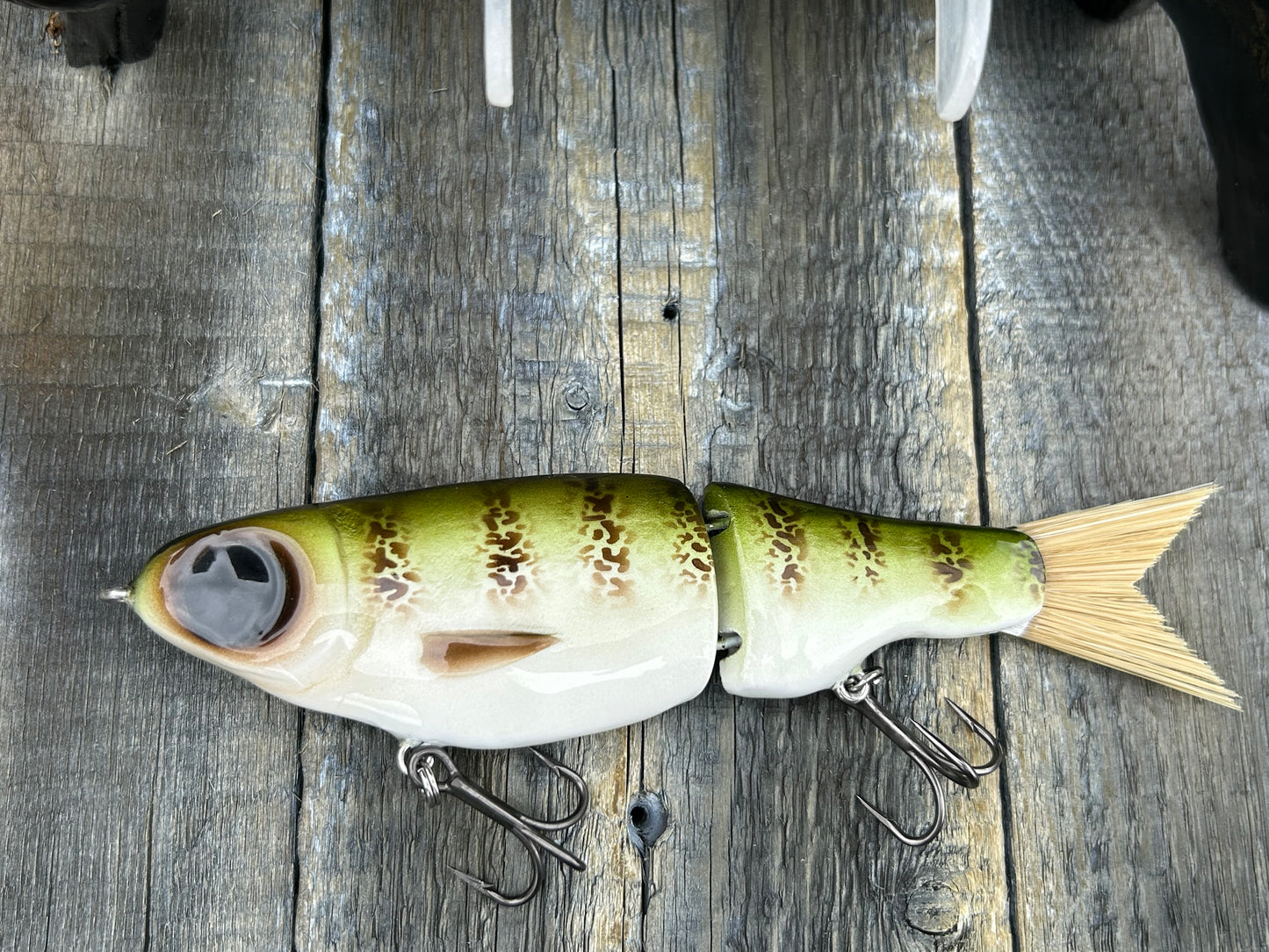 SOARDBAITS 7.5” SB SHAD SLIM RESIN GLIDE BAIT! 2.0 oz slow sink!