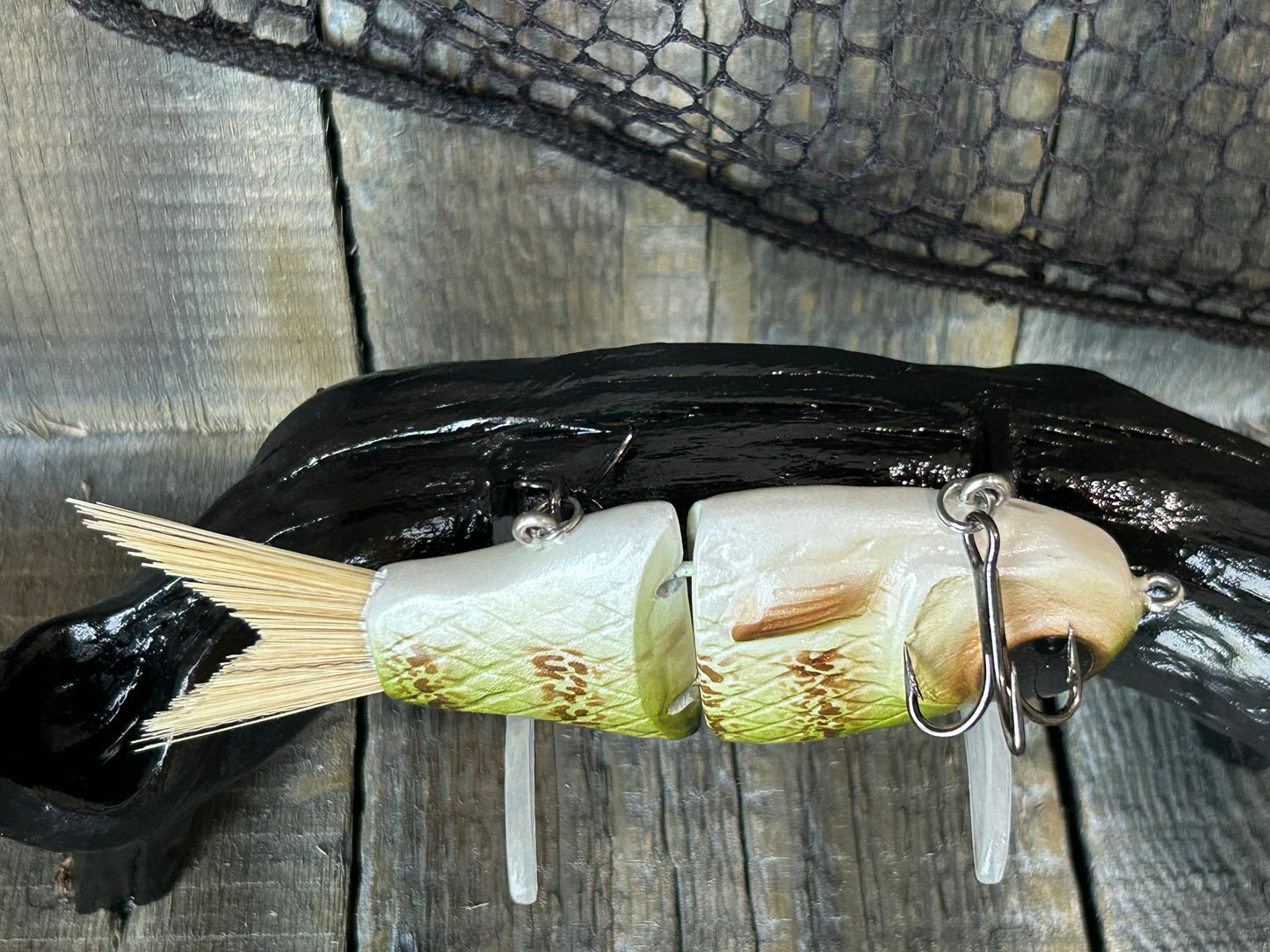 SOARDBAITS 5” SB HATCH FINESSE RESIN GLIDE BAIT! 1.5 oz slow sink!