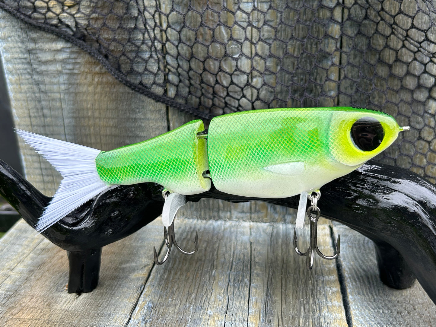 SOARDBAITS 7.5” SB SHAD SLIM RESIN GLIDE BAIT! 2.0 oz slow sink!