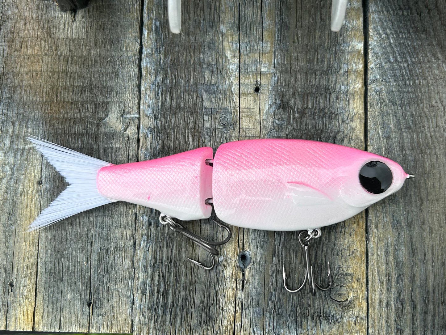 SOARDBAITS 7” SB SHAD RESIN GLIDE BAIT! 2.5 oz slow/medium sink!