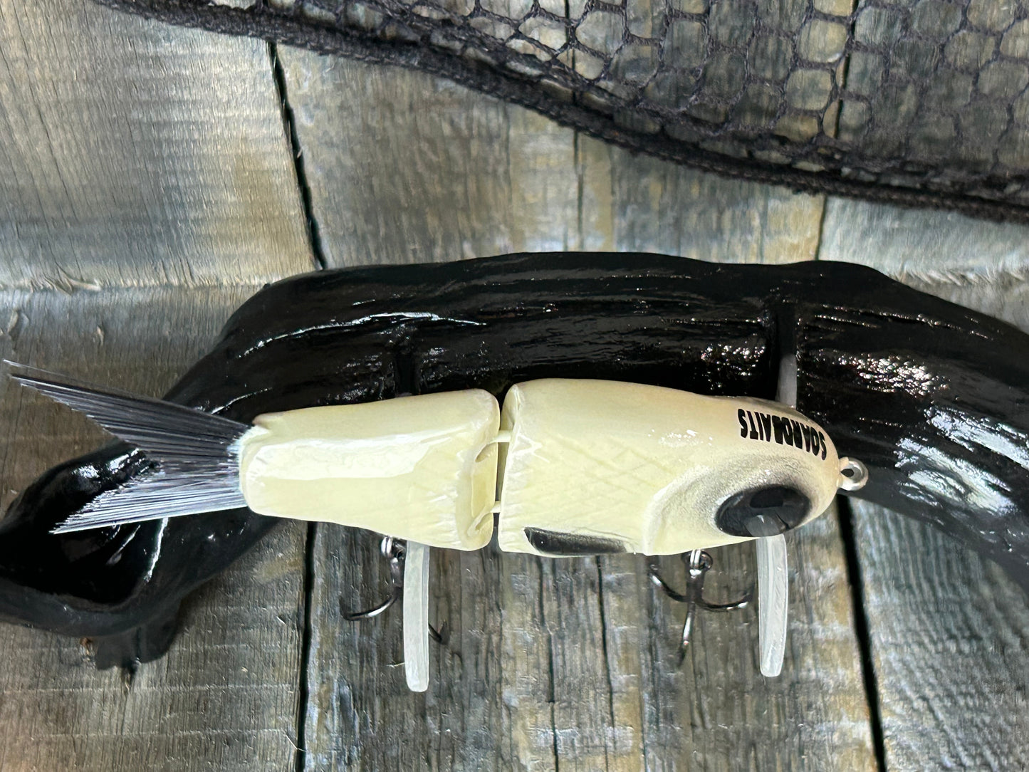 SOARDBAITS 5” SB HATCH FINESSE RESIN GLIDE BAIT! 1.5 oz slow sink!