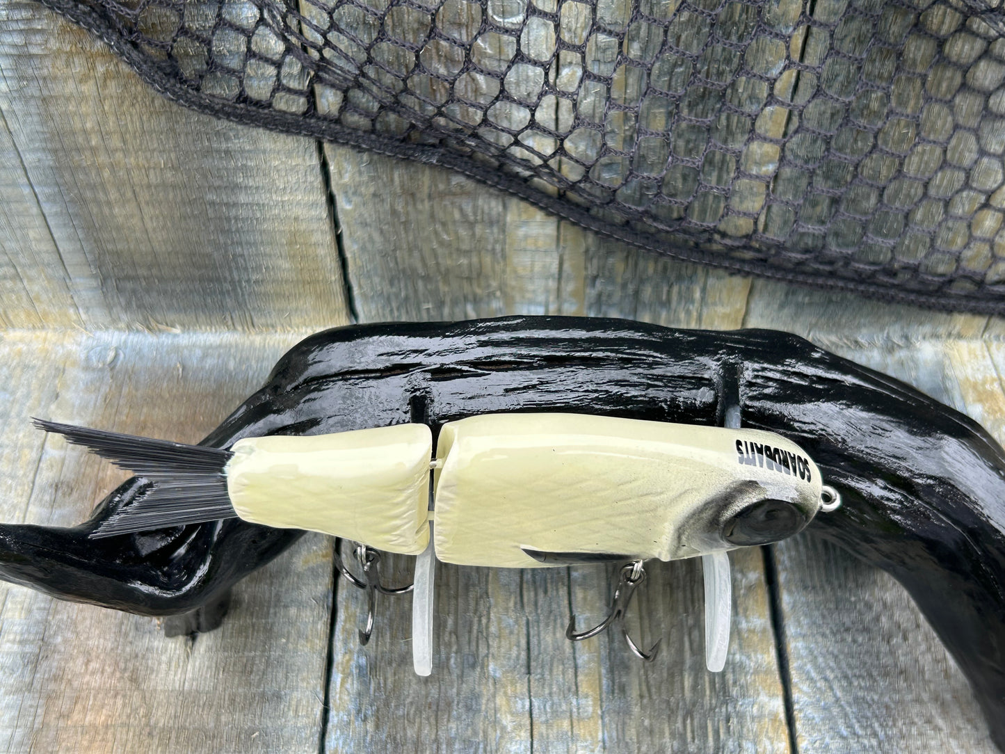SOARDBAITS 6” SB HATCH RESIN GLIDE BAIT! 1.9 oz slow sink!
