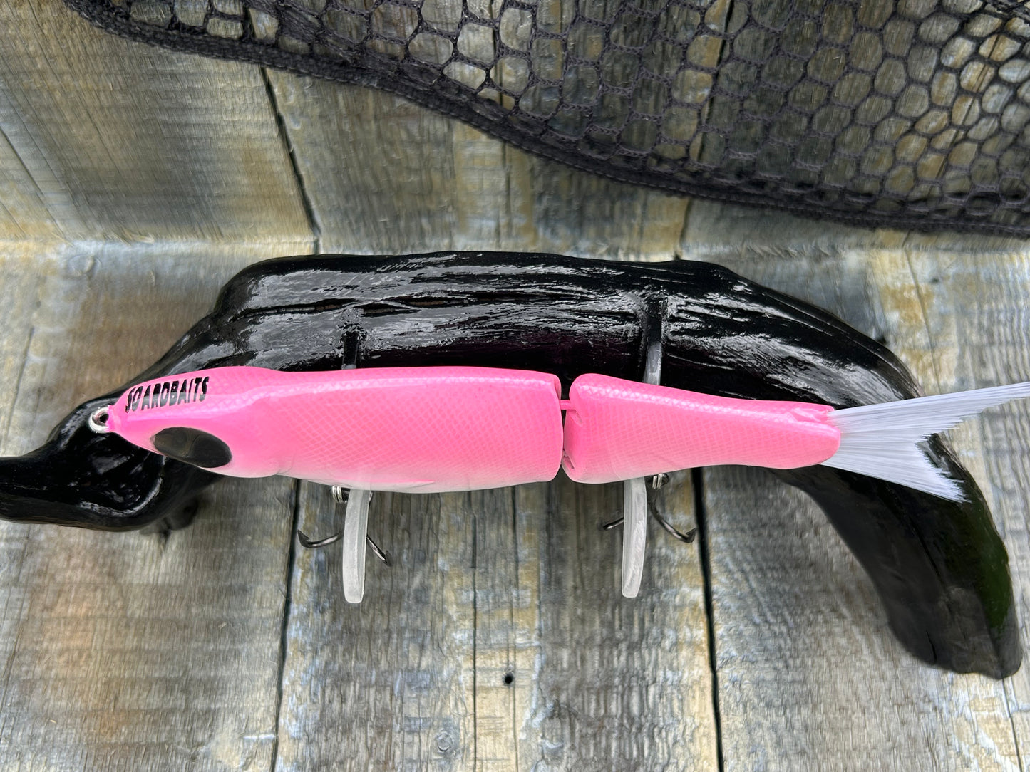 SOARDBAITS 7.5” SB SHAD SLIM RESIN GLIDE BAIT! 2.0 oz slow sink!
