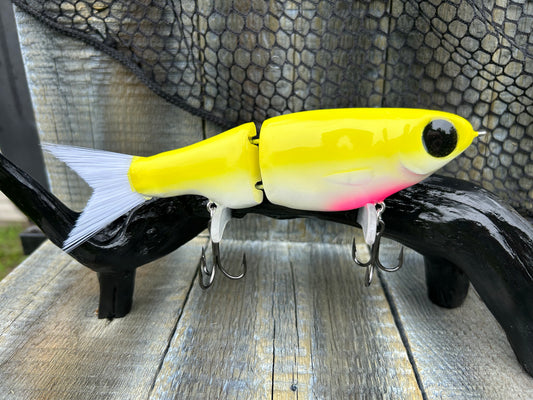 SOARDBAITS 7.5” SB SHAD SLIM RESIN GLIDE BAIT! 2.0 oz slow sink!