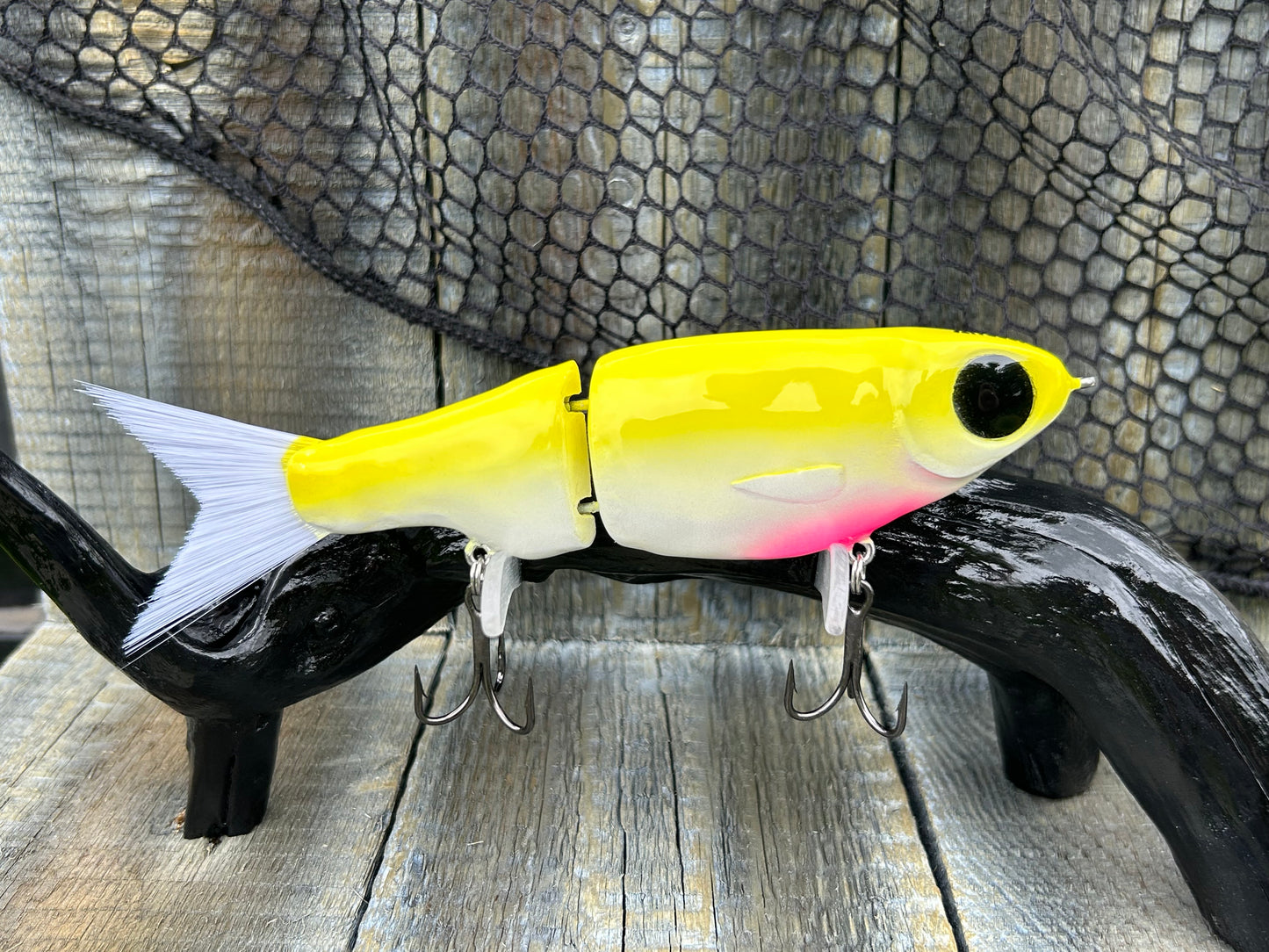 SOARDBAITS 7.5” SB SHAD SLIM RESIN GLIDE BAIT! 2.0 oz slow sink!