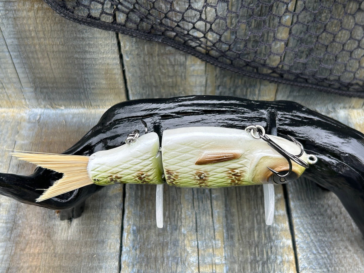 SOARDBAITS 6” SB HATCH RESIN GLIDE BAIT! 1.9 oz slow sink!