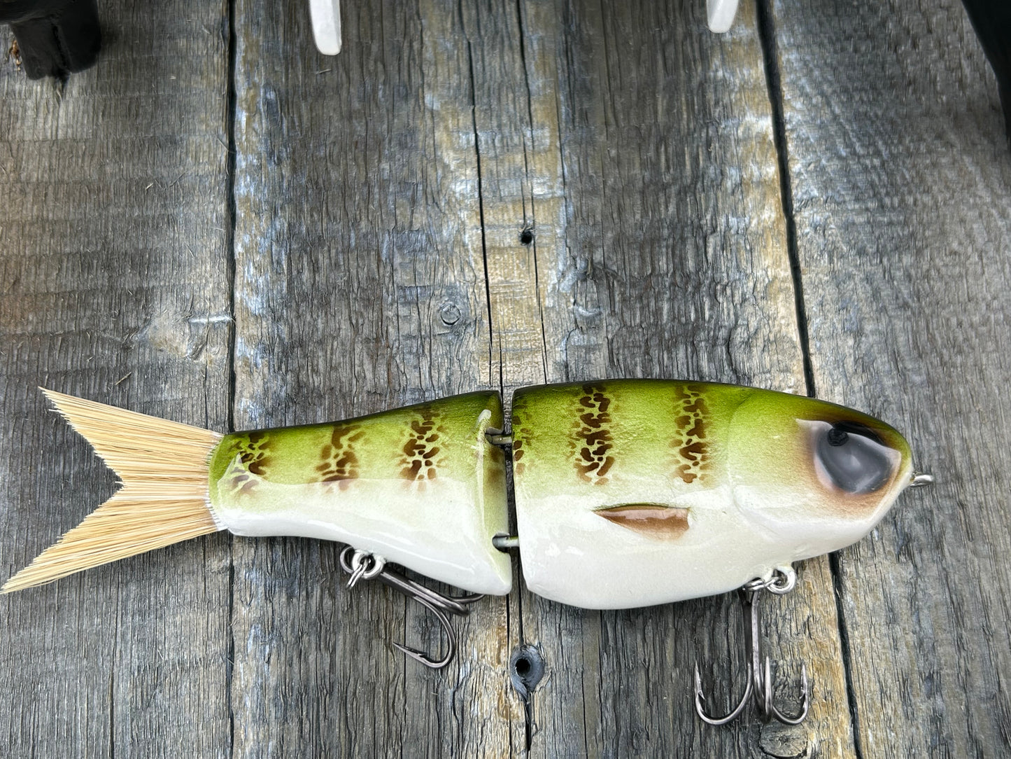 SOARDBAITS 6.75” SB SHAD MINI RESIN GLIDE BAIT! 1.9 oz slow sink!