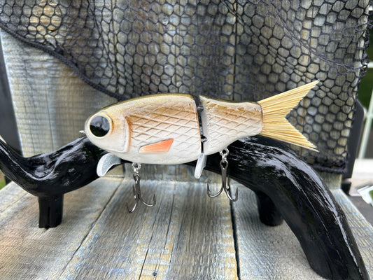 SOARDBAITS 6” SB HATCH RESIN GLIDE BAIT! 1.9 oz slow sink!
