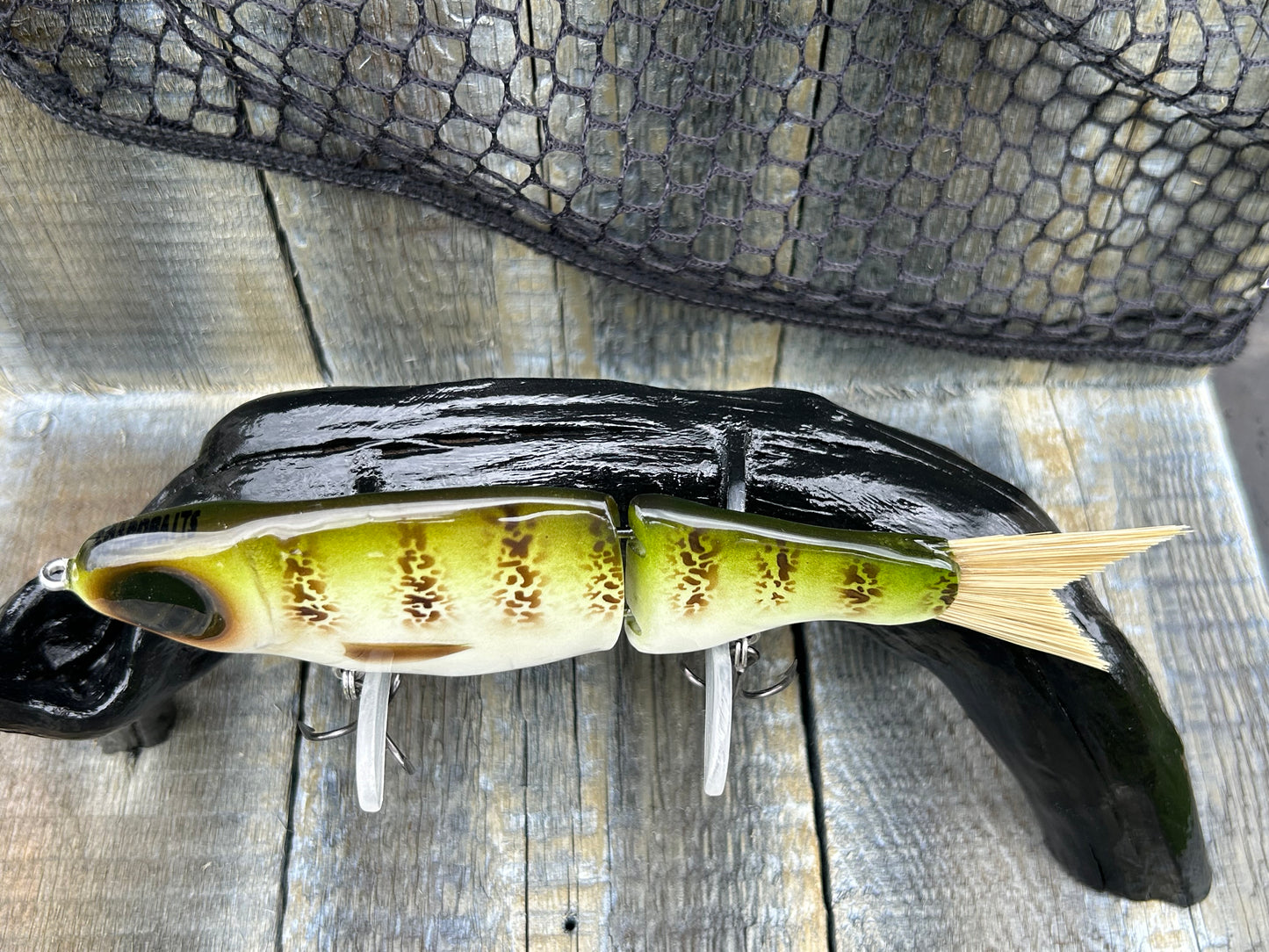 SOARDBAITS 7.5” SB SHAD SLIM RESIN GLIDE BAIT! 2.0 oz slow sink!