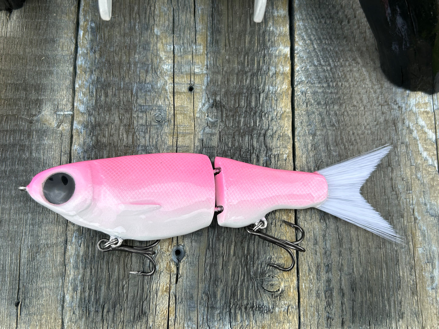 SOARDBAITS 7.5” SB SHAD SLIM RESIN GLIDE BAIT! 2.0 oz slow sink!