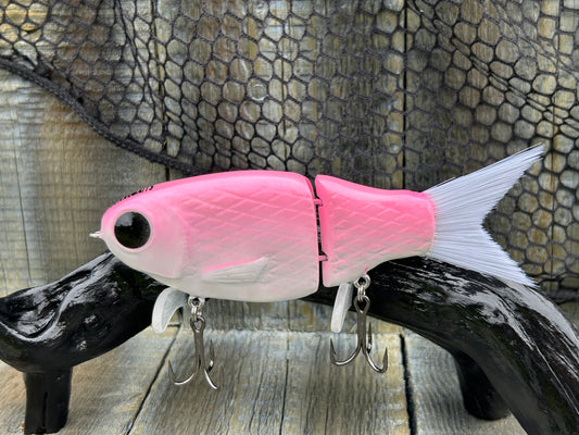 SOARDBAITS 6” SB HATCH RESIN GLIDE BAIT! 1.9 oz slow sink!
