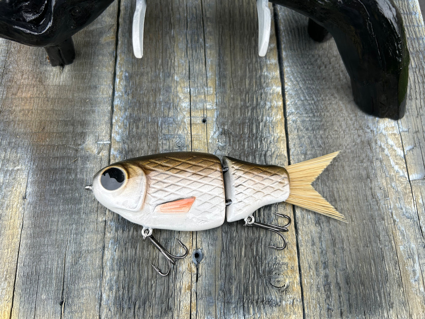 SOARDBAITS 6” SB HATCH RESIN GLIDE BAIT! 1.9 oz slow sink!