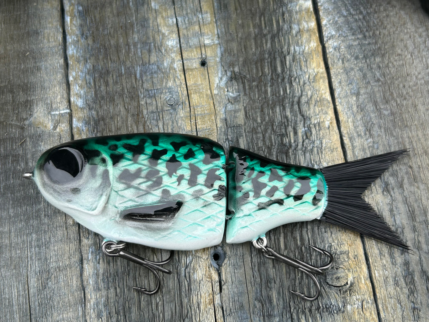 SOARDBAITS 6” SB HATCH RESIN GLIDE BAIT! 1.9 oz slow sink!