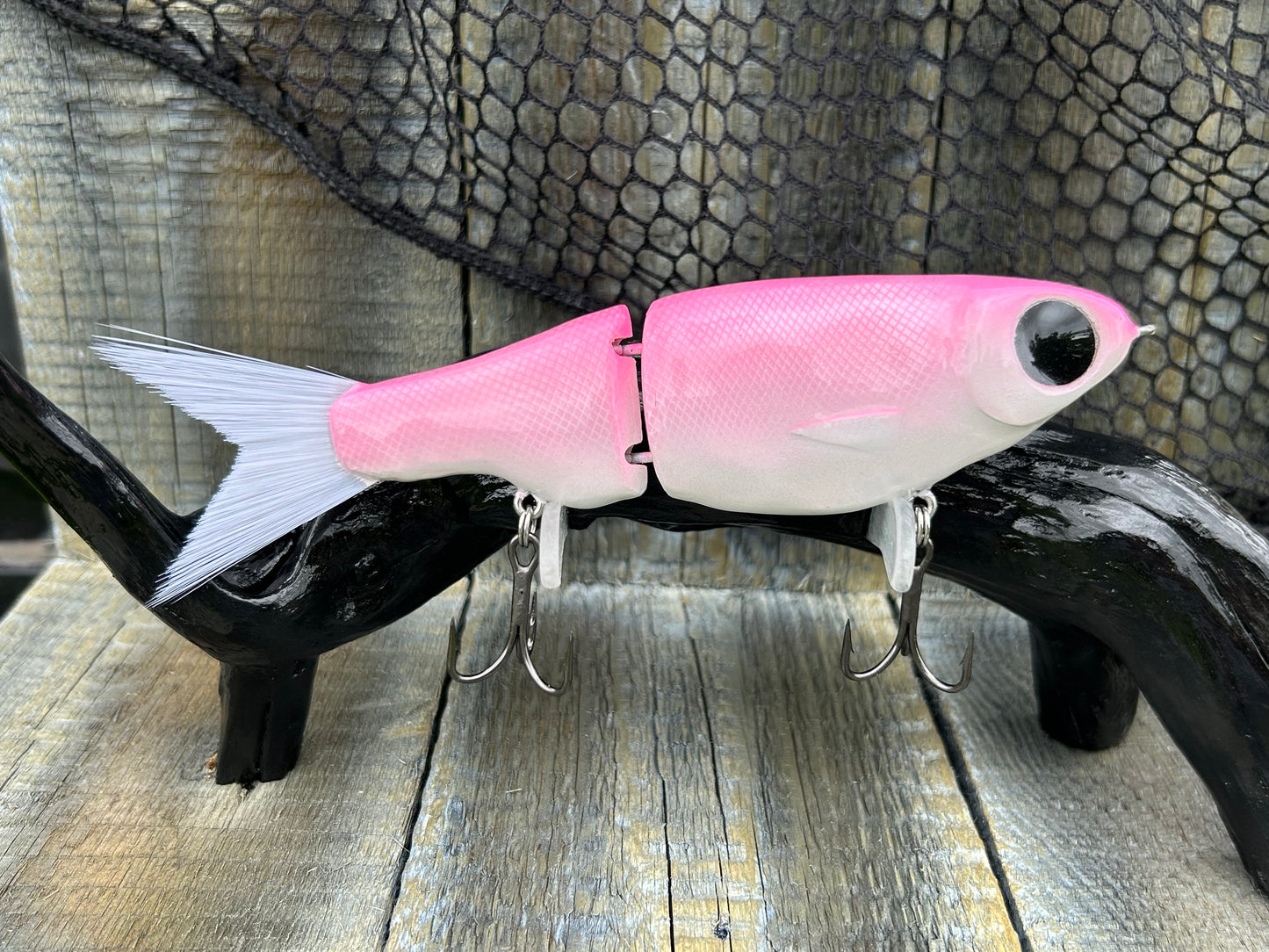 SOARDBAITS 7.5” SB SHAD SLIM RESIN GLIDE BAIT! 2.0 oz slow sink!
