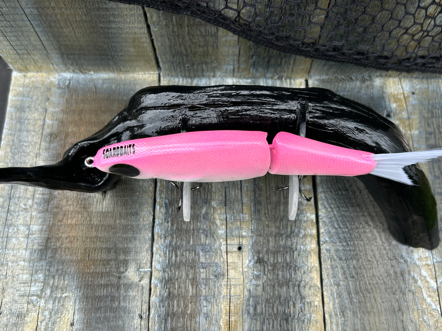 SOARDBAITS 7” SB SHAD RESIN GLIDE BAIT! 2.5 oz slow/medium sink!