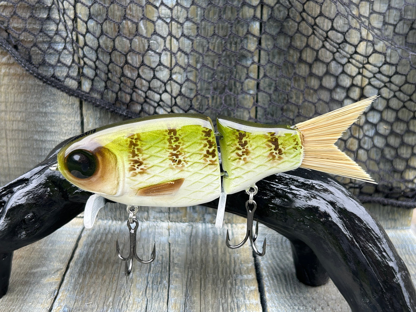 SOARDBAITS 6” SB HATCH RESIN GLIDE BAIT! 1.9 oz slow sink!