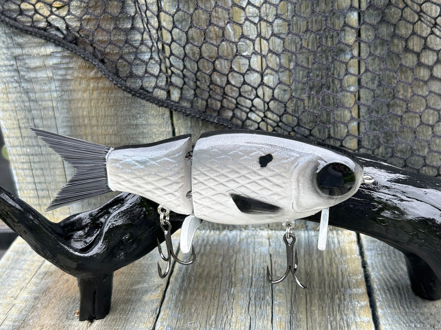 SOARDBAITS 6” SB HATCH RESIN GLIDE BAIT! 1.9 oz slow sink!