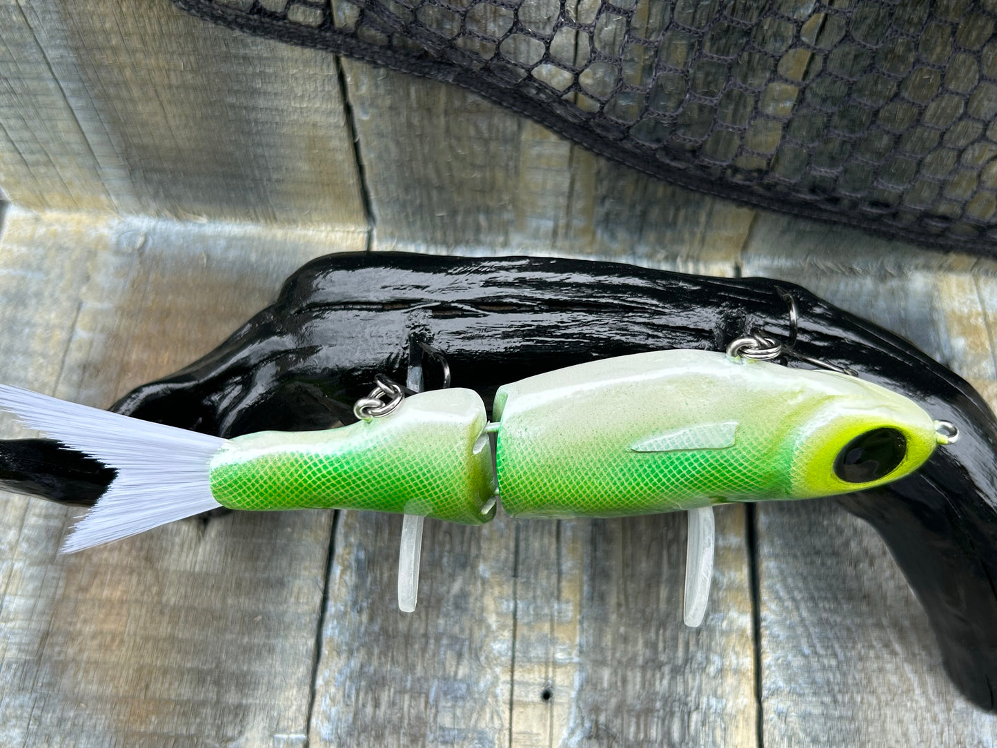 SOARDBAITS 7.5” SB SHAD SLIM RESIN GLIDE BAIT! 2.0 oz slow sink!