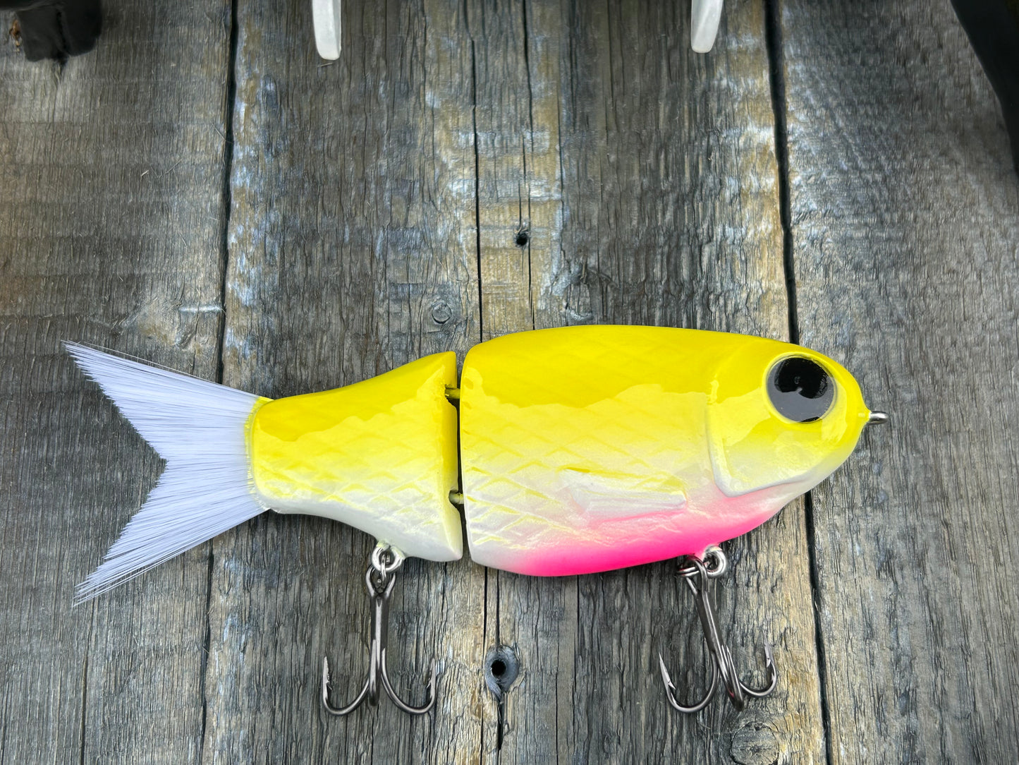 SOARDBAITS 6” SB HATCH RESIN GLIDE BAIT! 1.9 oz slow sink!