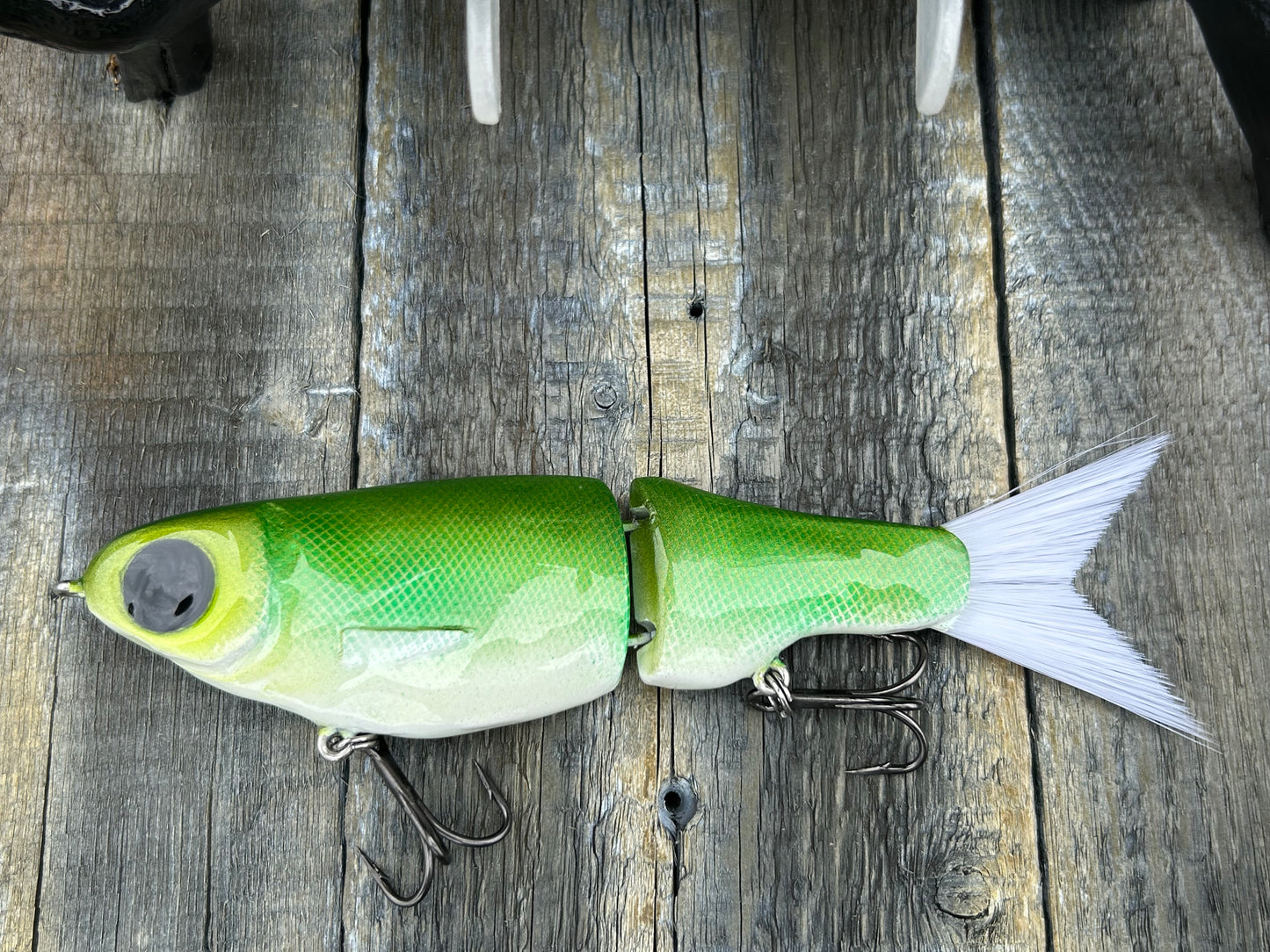 SOARDBAITS 7.5” SB SHAD SLIM RESIN GLIDE BAIT! 2.0 oz slow sink!
