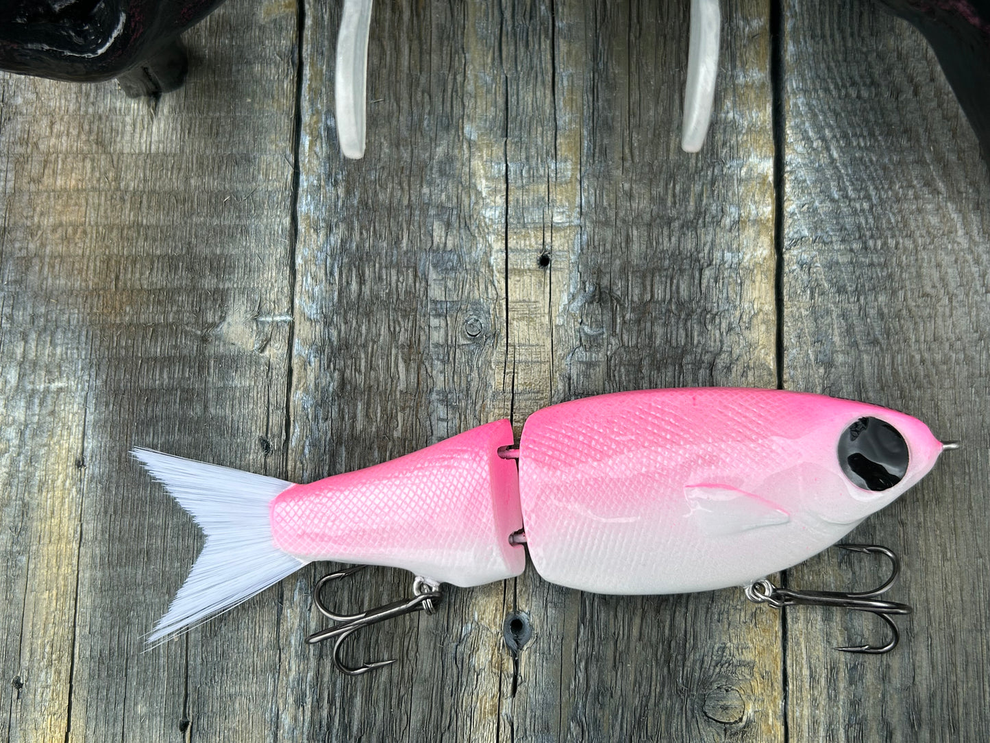 SOARDBAITS 7” SB SHAD RESIN GLIDE BAIT! 2.5 oz slow/medium sink!