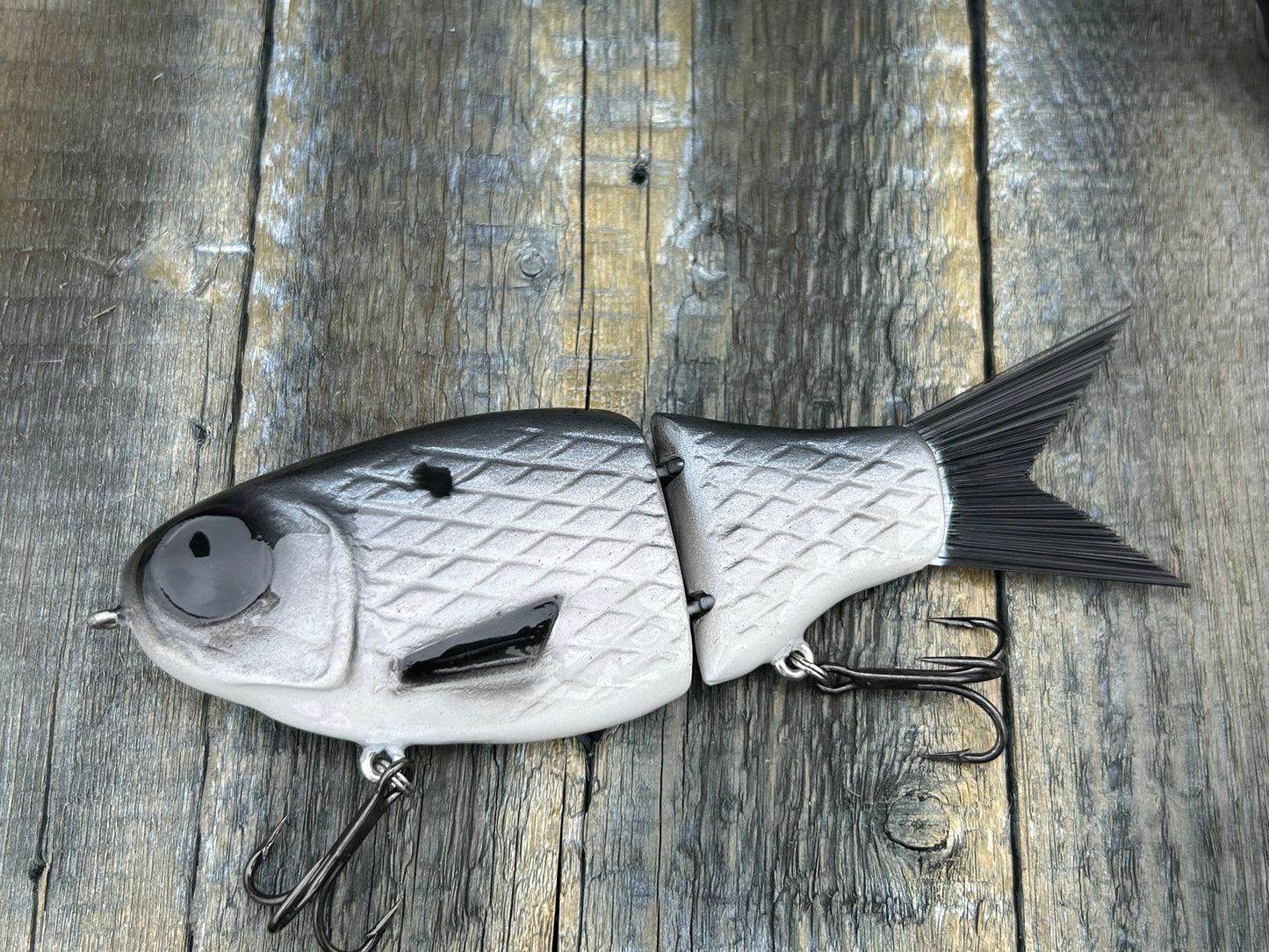 SOARDBAITS 6” SB HATCH RESIN GLIDE BAIT! 1.9 oz slow sink!