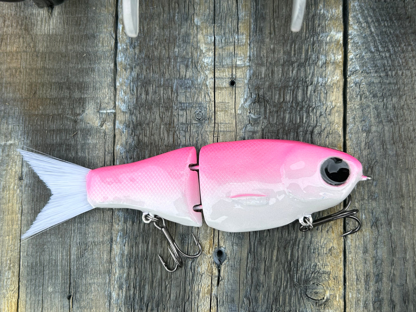 SOARDBAITS 6.75” SB SHAD MINI RESIN GLIDE BAIT! 1.9 oz slow sink!
