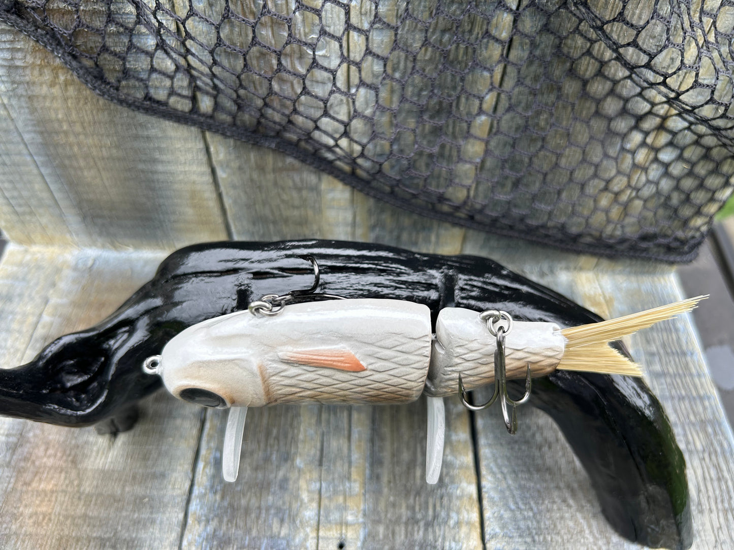 SOARDBAITS 6” SB HATCH RESIN GLIDE BAIT! 1.9 oz slow sink!