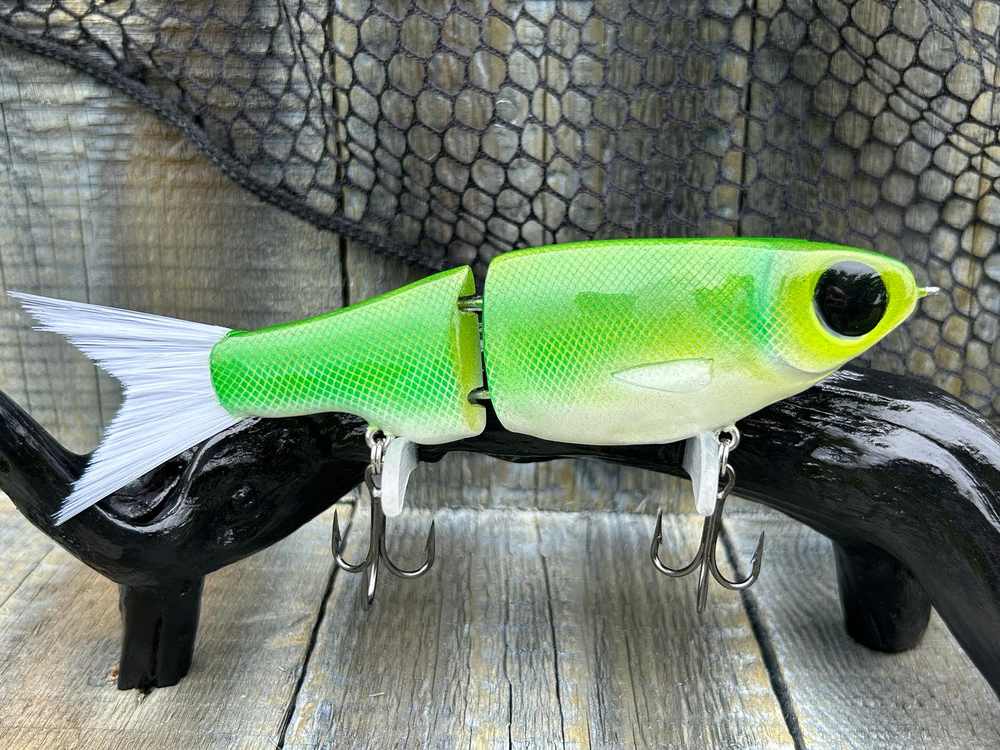 SOARDBAITS 7.5” SB SHAD SLIM RESIN GLIDE BAIT! 2.0 oz slow sink!