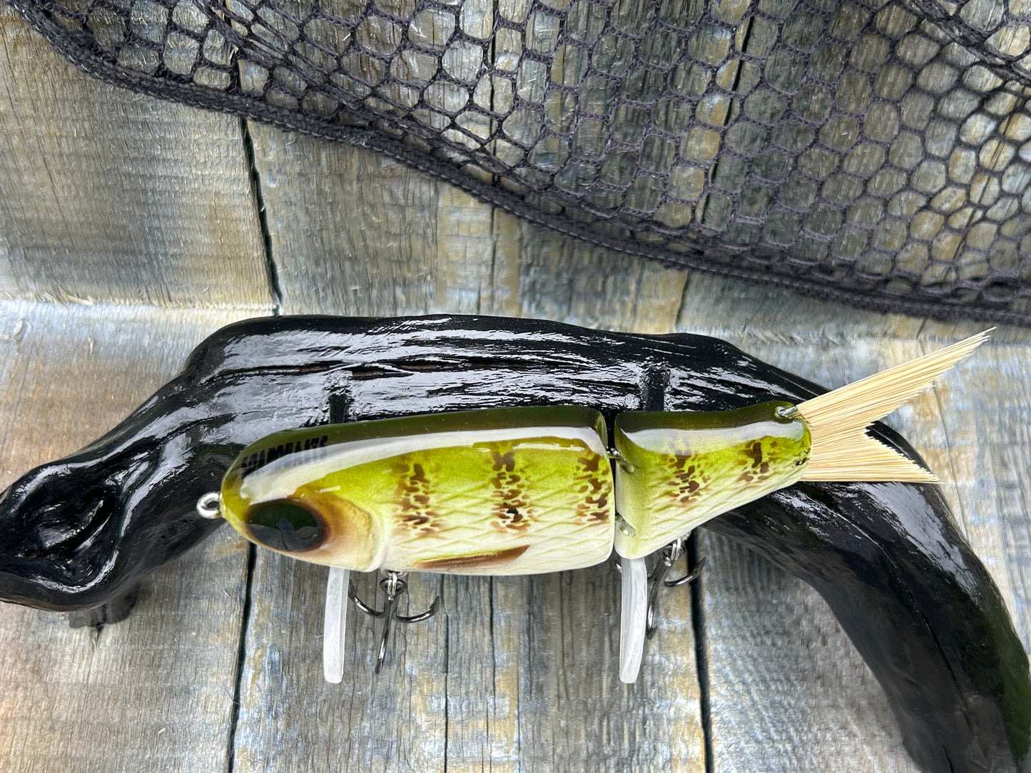 SOARDBAITS 6” SB HATCH RESIN GLIDE BAIT! 1.9 oz slow sink!