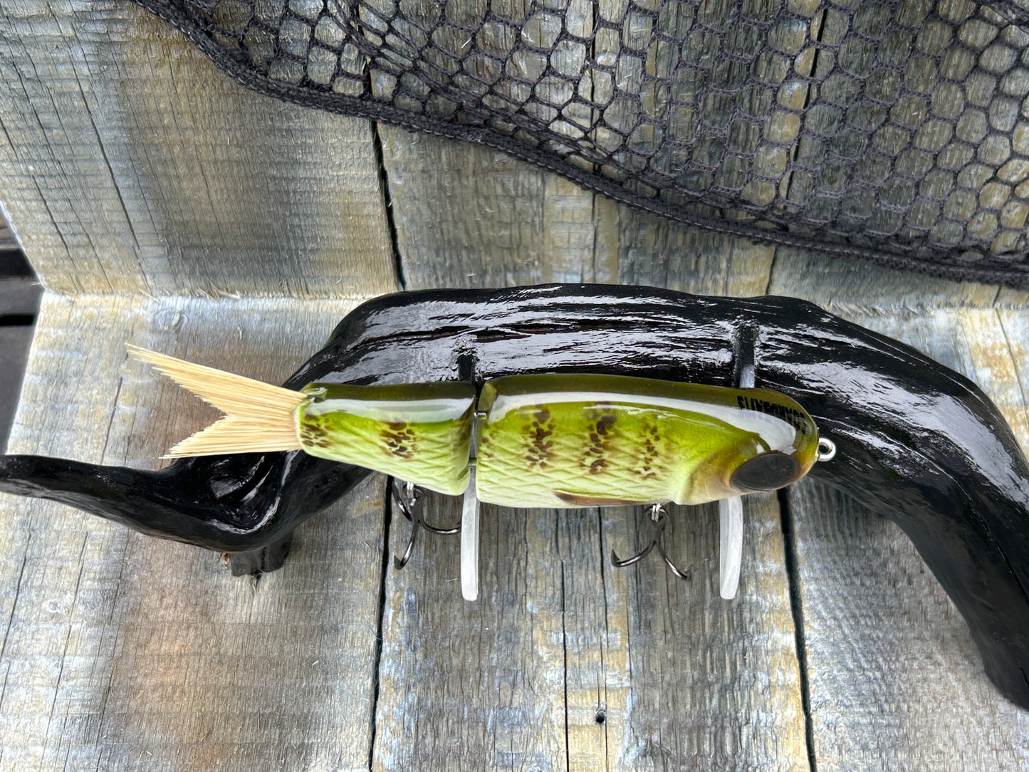 SOARDBAITS 6” SB HATCH RESIN GLIDE BAIT! 1.9 oz slow sink!