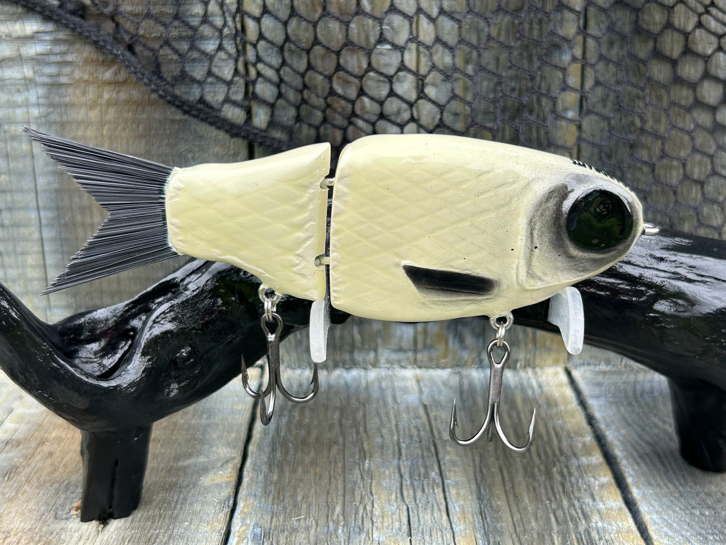 SOARDBAITS 6” SB HATCH RESIN GLIDE BAIT! 1.9 oz slow sink!