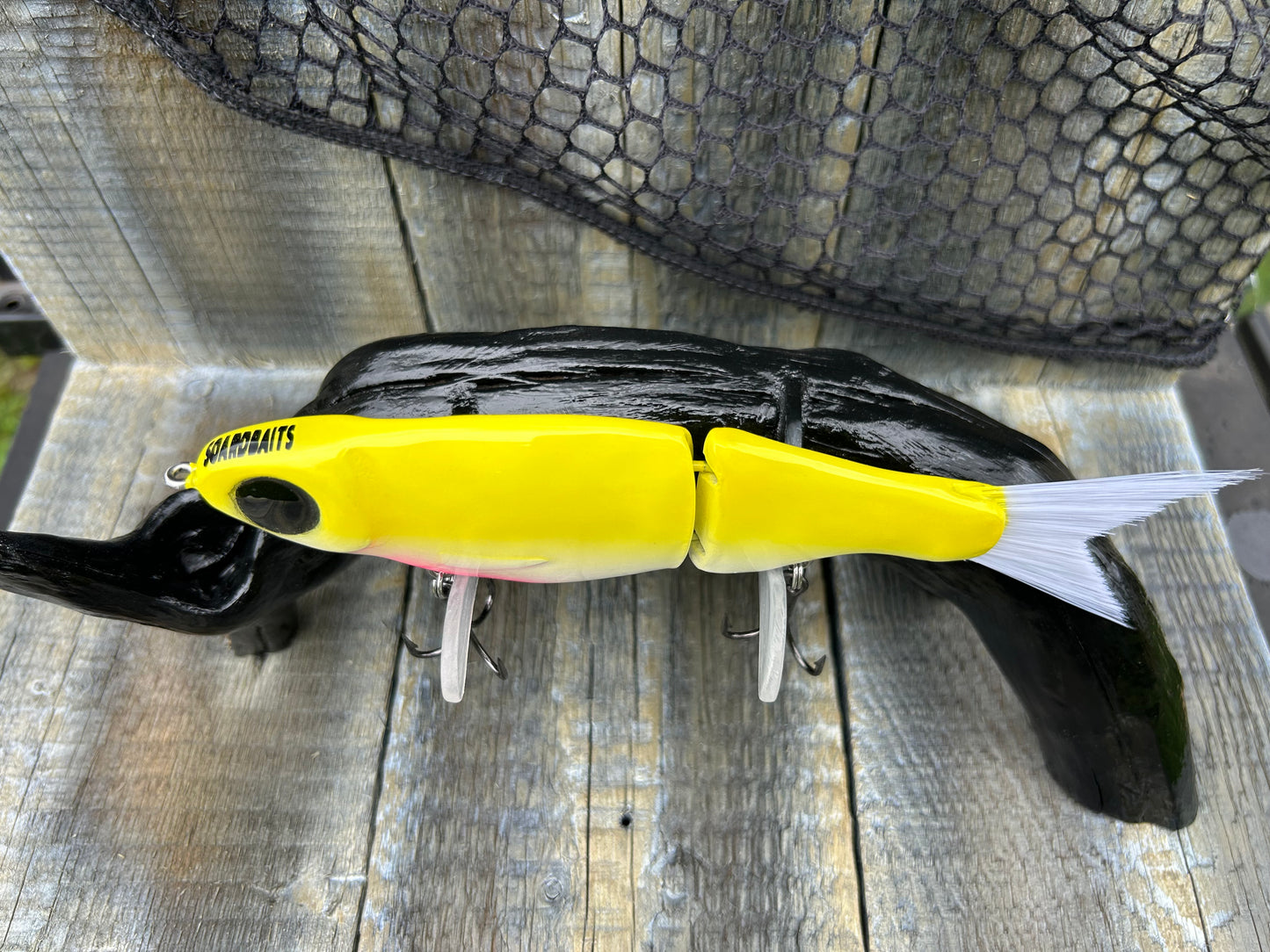SOARDBAITS 7.5” SB SHAD SLIM RESIN GLIDE BAIT! 2.0 oz slow sink!