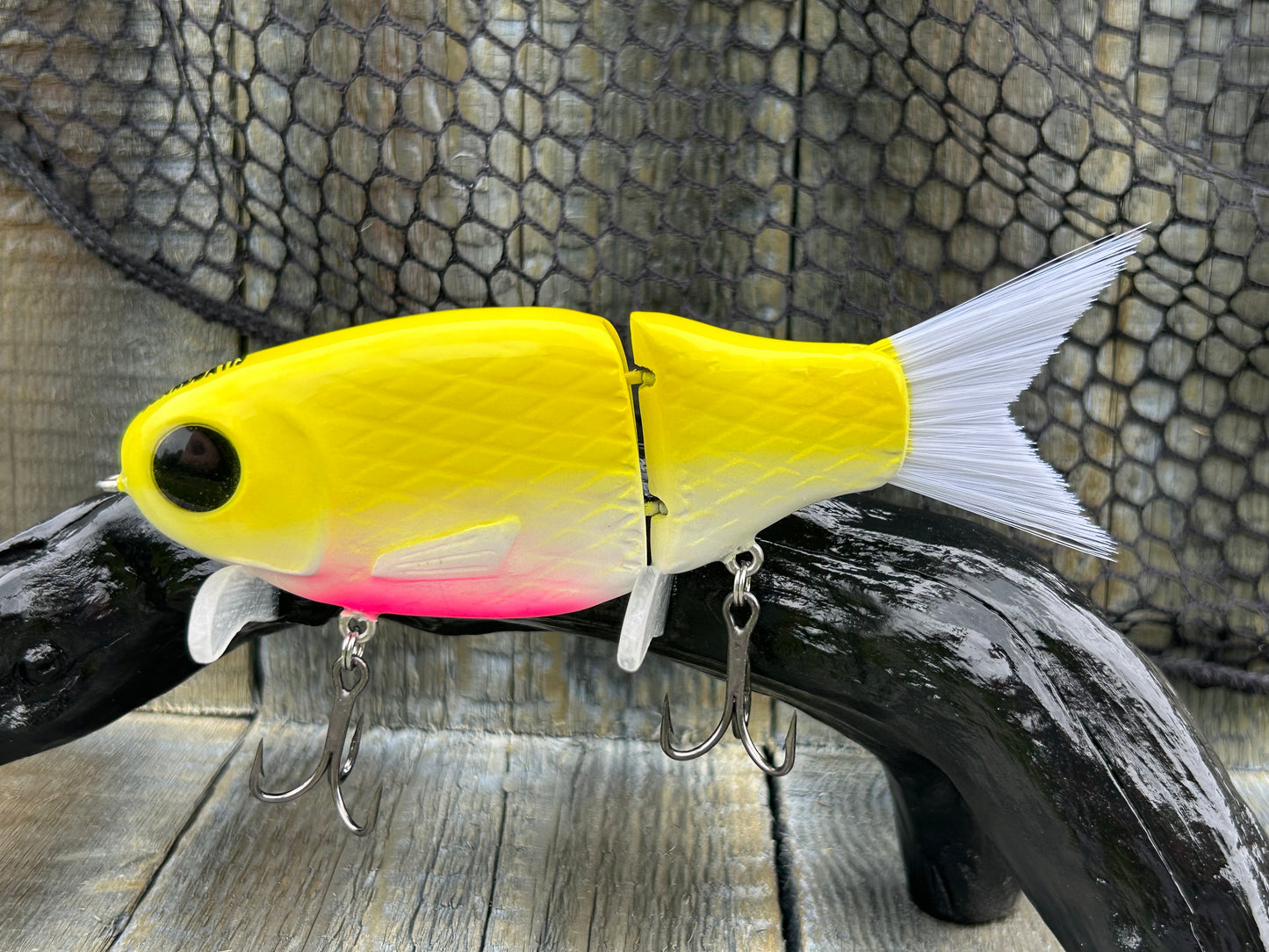 SOARDBAITS 6” SB HATCH RESIN GLIDE BAIT! 1.9 oz slow sink!