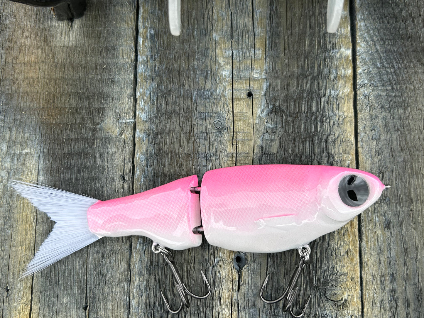 SOARDBAITS 7.5” SB SHAD SLIM RESIN GLIDE BAIT! 2.0 oz slow sink!
