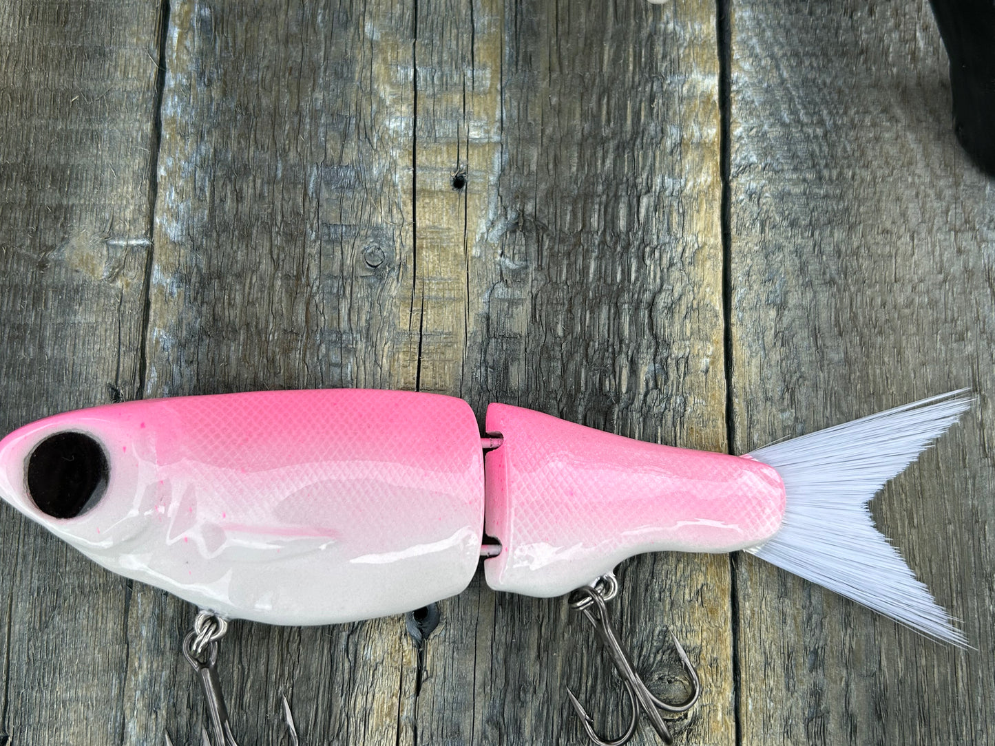 SOARDBAITS 7.5” SB SHAD SLIM RESIN GLIDE BAIT! 2.0 oz slow sink!