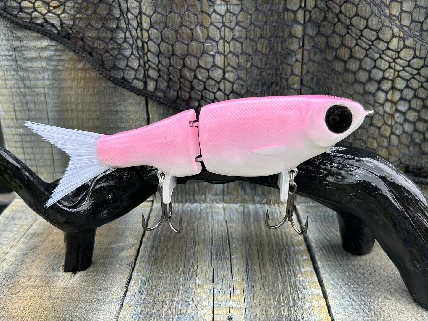 SOARDBAITS 7.5” SB SHAD SLIM RESIN GLIDE BAIT! 2.0 oz slow sink!