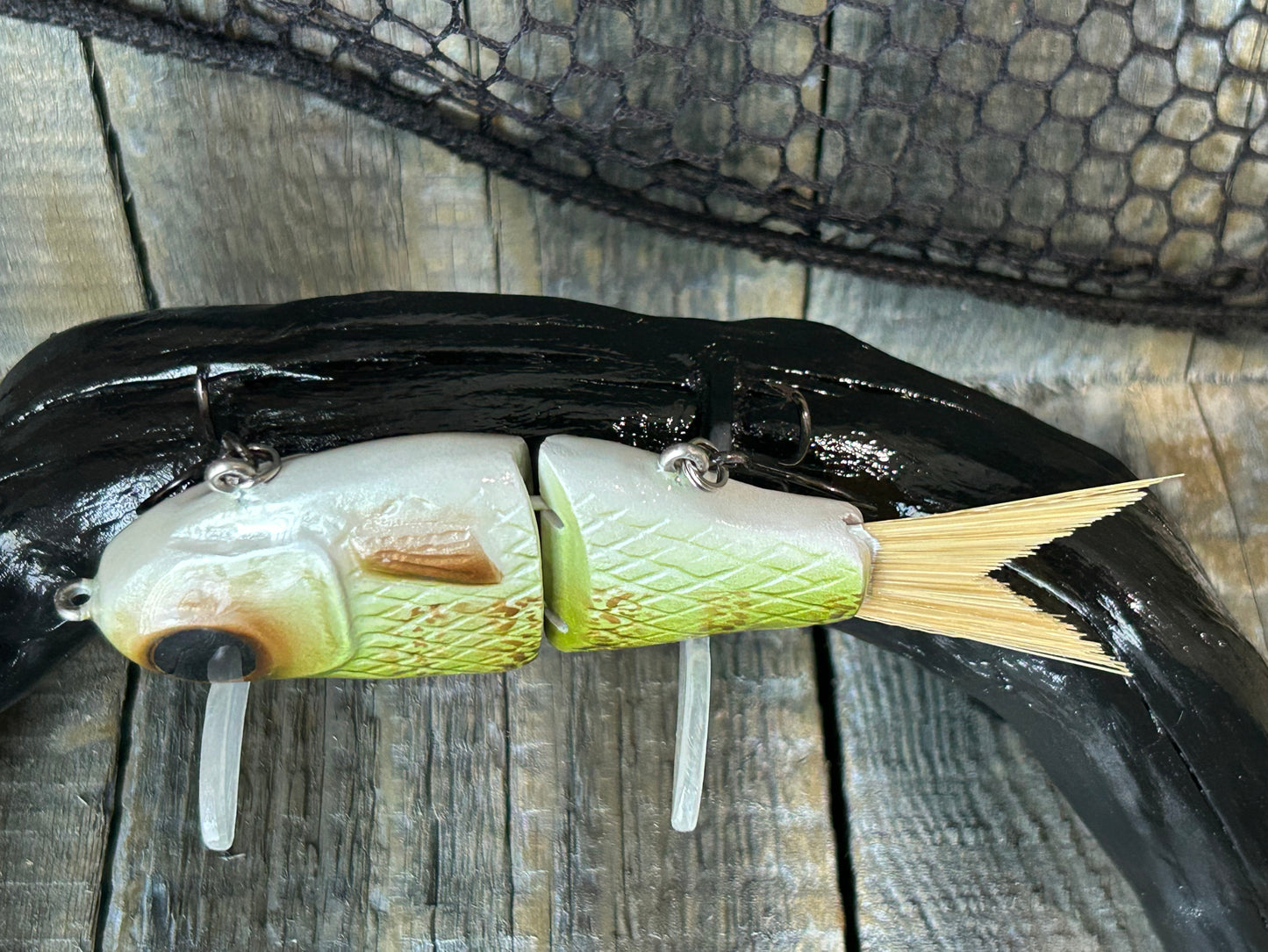 SOARDBAITS 5” SB HATCH FINESSE RESIN GLIDE BAIT! 1.5 oz slow sink!