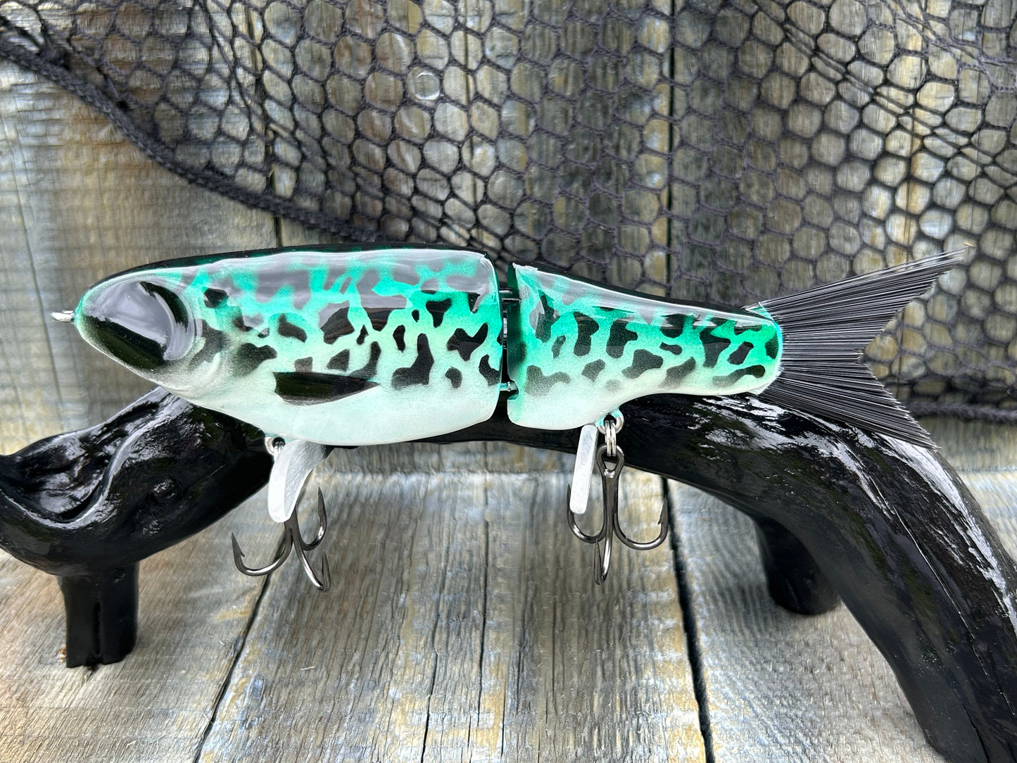 SOARDBAITS 7.5” SB SHAD SLIM RESIN GLIDE BAIT! 2.0 oz slow sink!