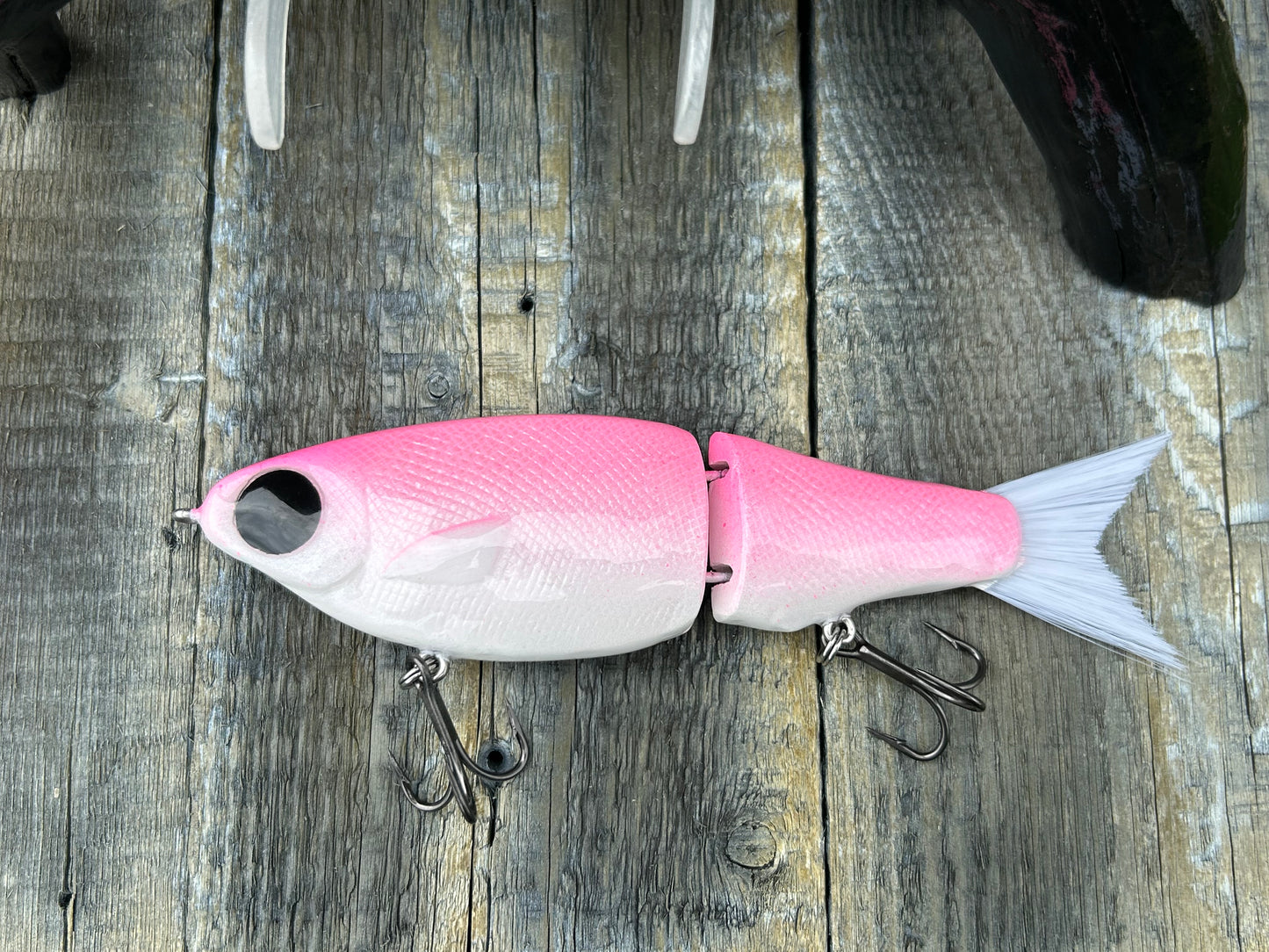 SOARDBAITS 7” SB SHAD RESIN GLIDE BAIT! 2.5 oz slow/medium sink!