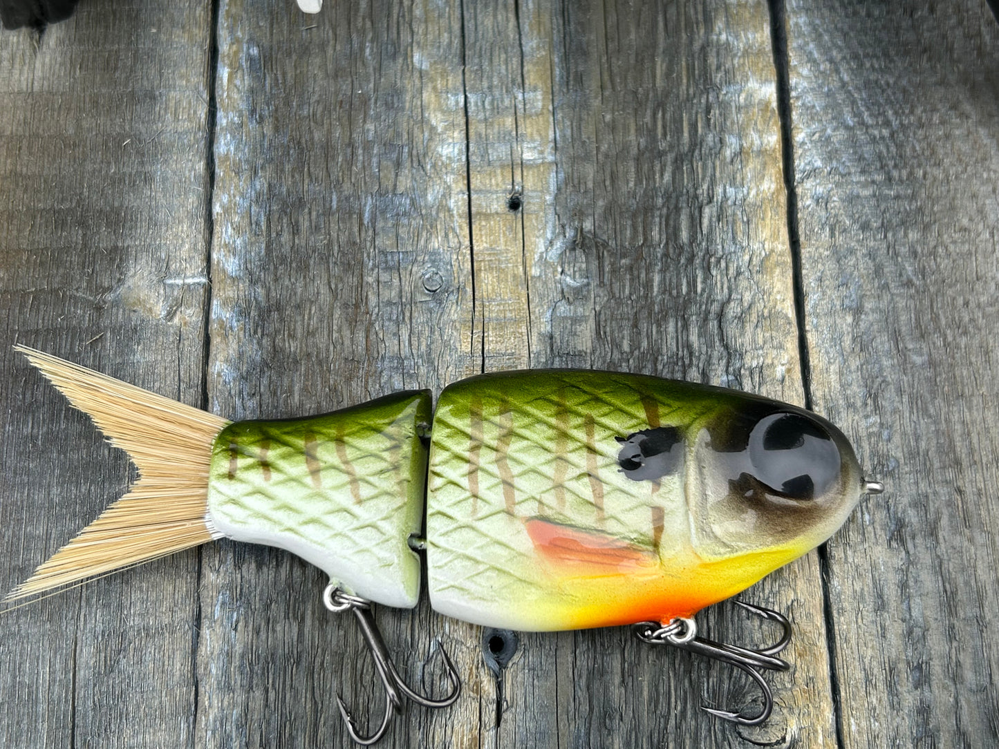 SOARDBAITS 6” SB HATCH RESIN GLIDE BAIT! 1.9 oz slow sink!