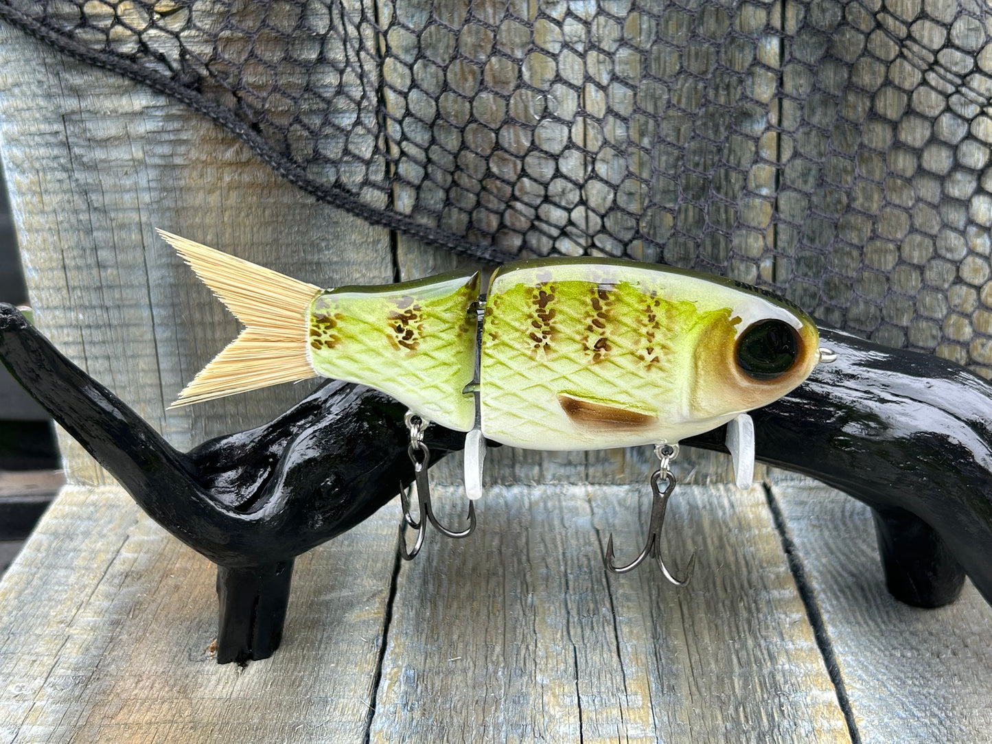 SOARDBAITS 6” SB HATCH RESIN GLIDE BAIT! 1.9 oz slow sink!