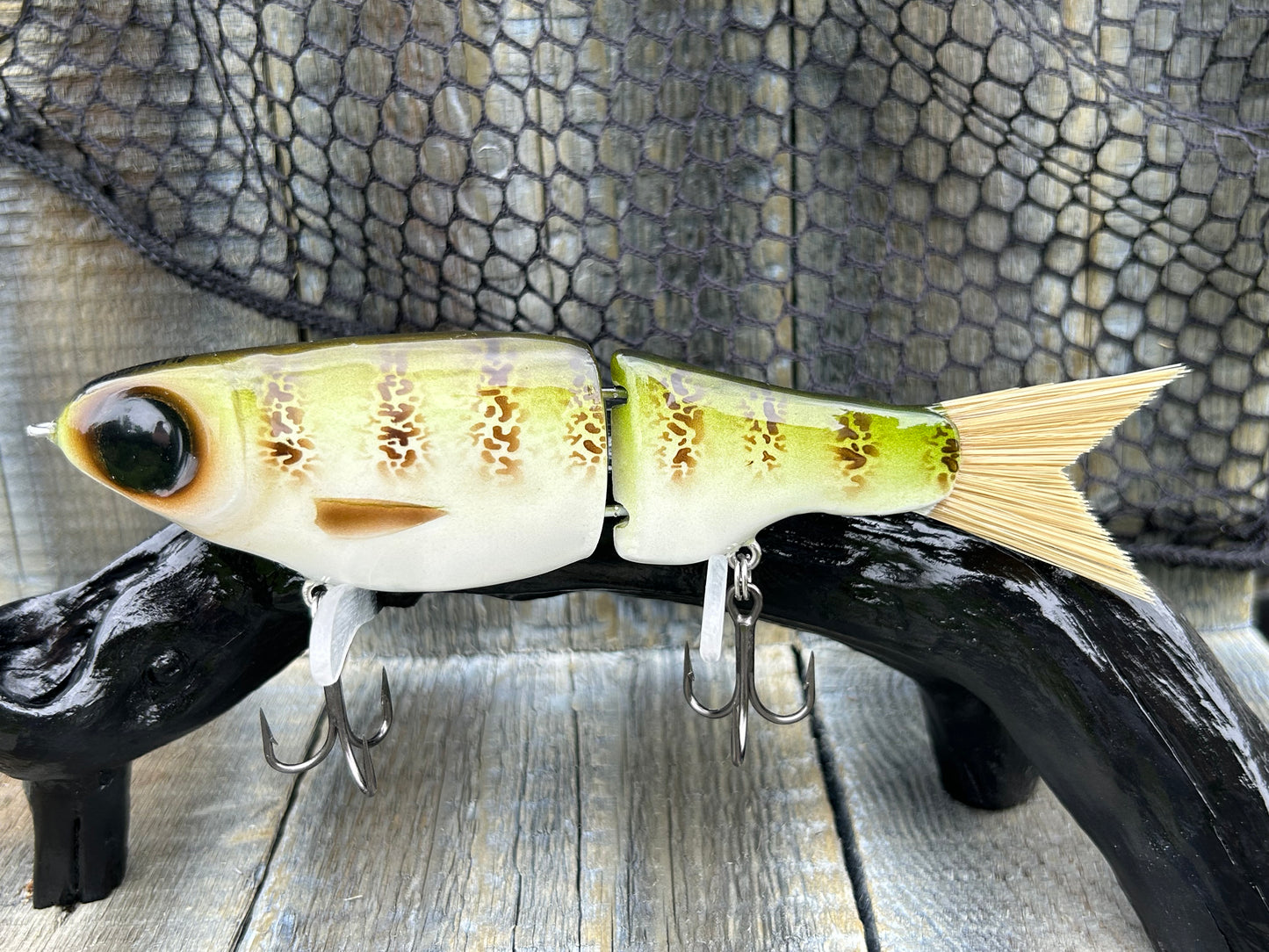 SOARDBAITS 7.5” SB SHAD SLIM RESIN GLIDE BAIT! 2.0 oz slow sink!