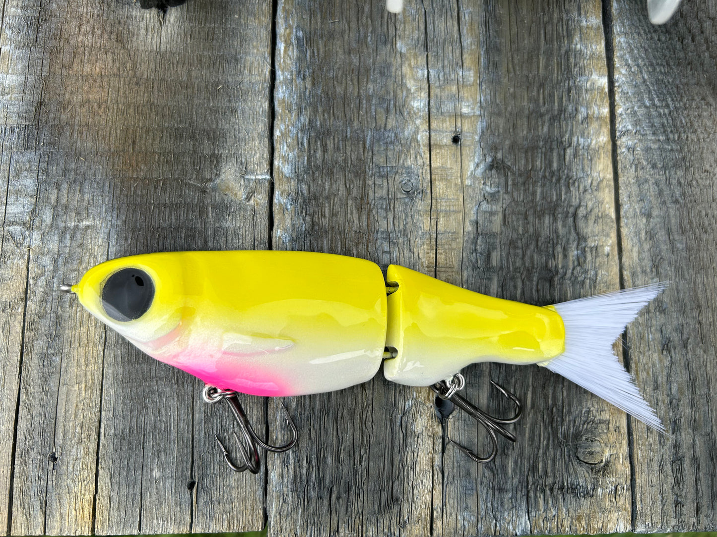 SOARDBAITS 7.5” SB SHAD SLIM RESIN GLIDE BAIT! 2.0 oz slow sink!