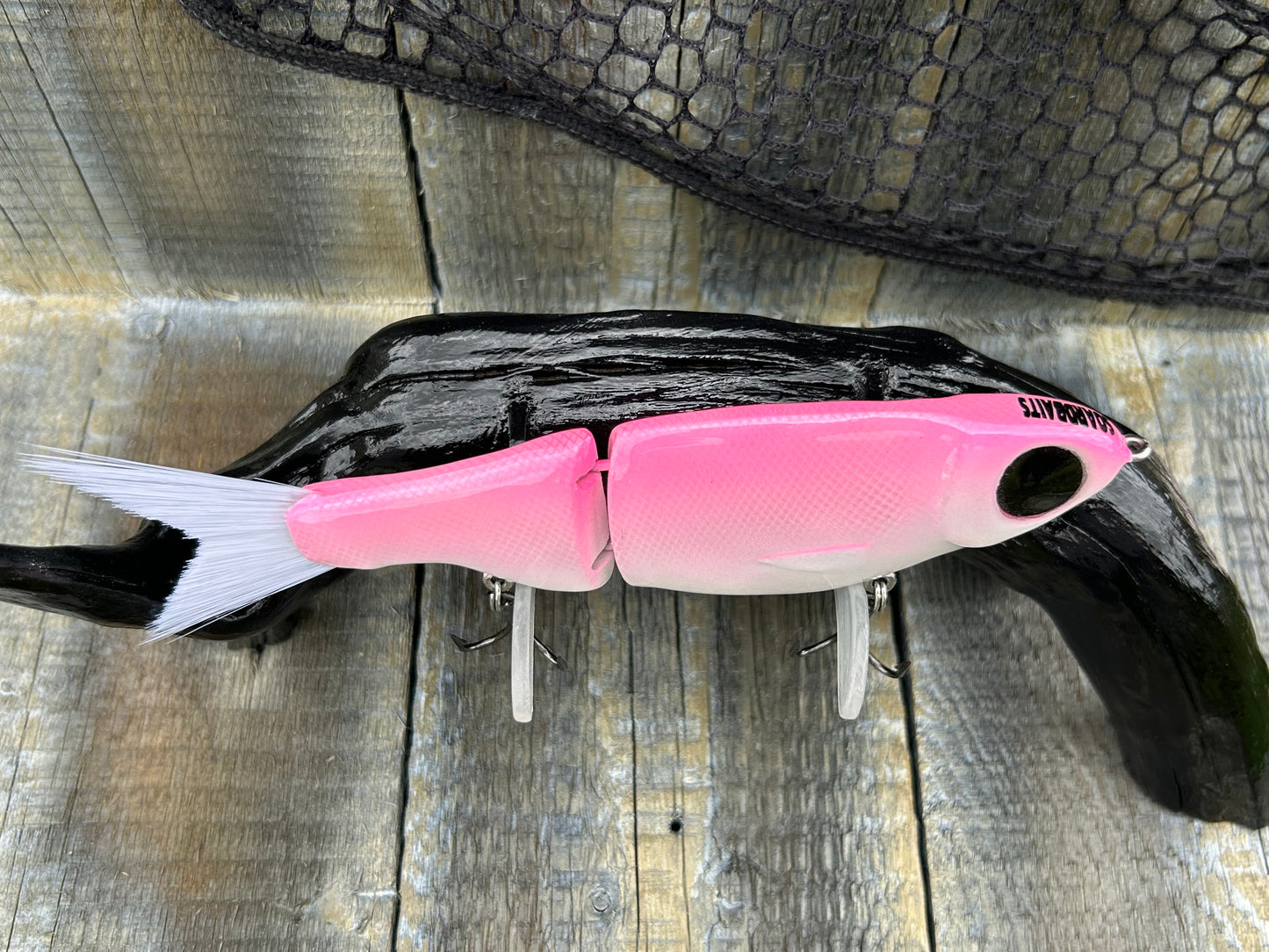 SOARDBAITS 7.5” SB SHAD SLIM RESIN GLIDE BAIT! 2.0 oz slow sink!