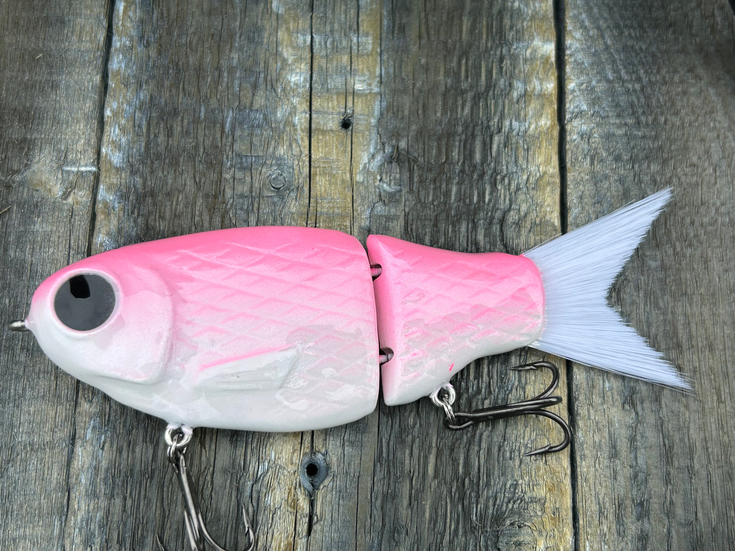 SOARDBAITS 6” SB HATCH RESIN GLIDE BAIT! 1.9 oz slow sink!