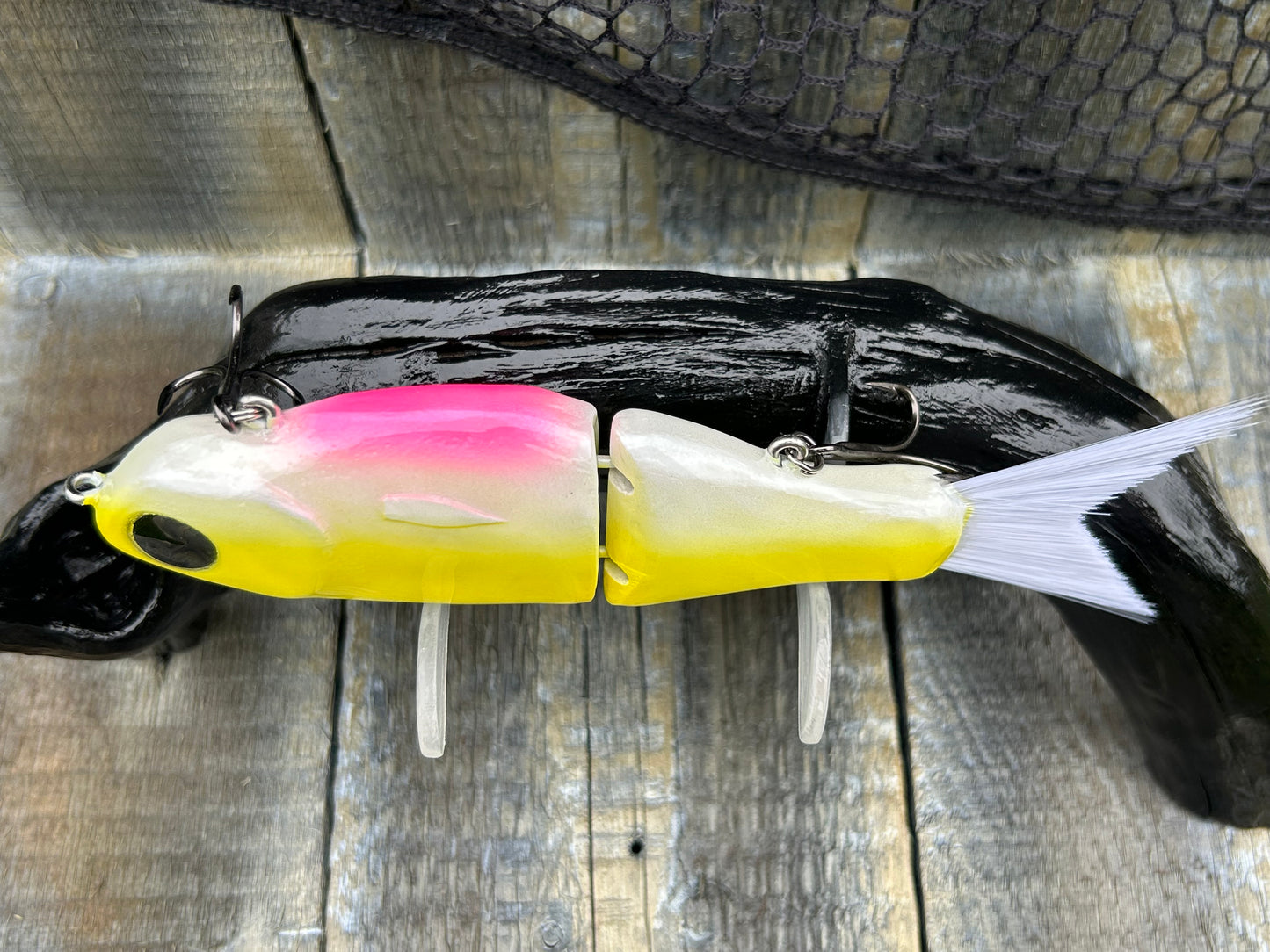 SOARDBAITS 6.75” SB SHAD MINI RESIN GLIDE BAIT! 1.9 oz slow sink!