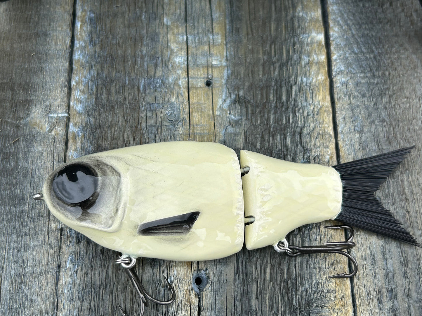SOARDBAITS 6” SB HATCH RESIN GLIDE BAIT! 1.9 oz slow sink!