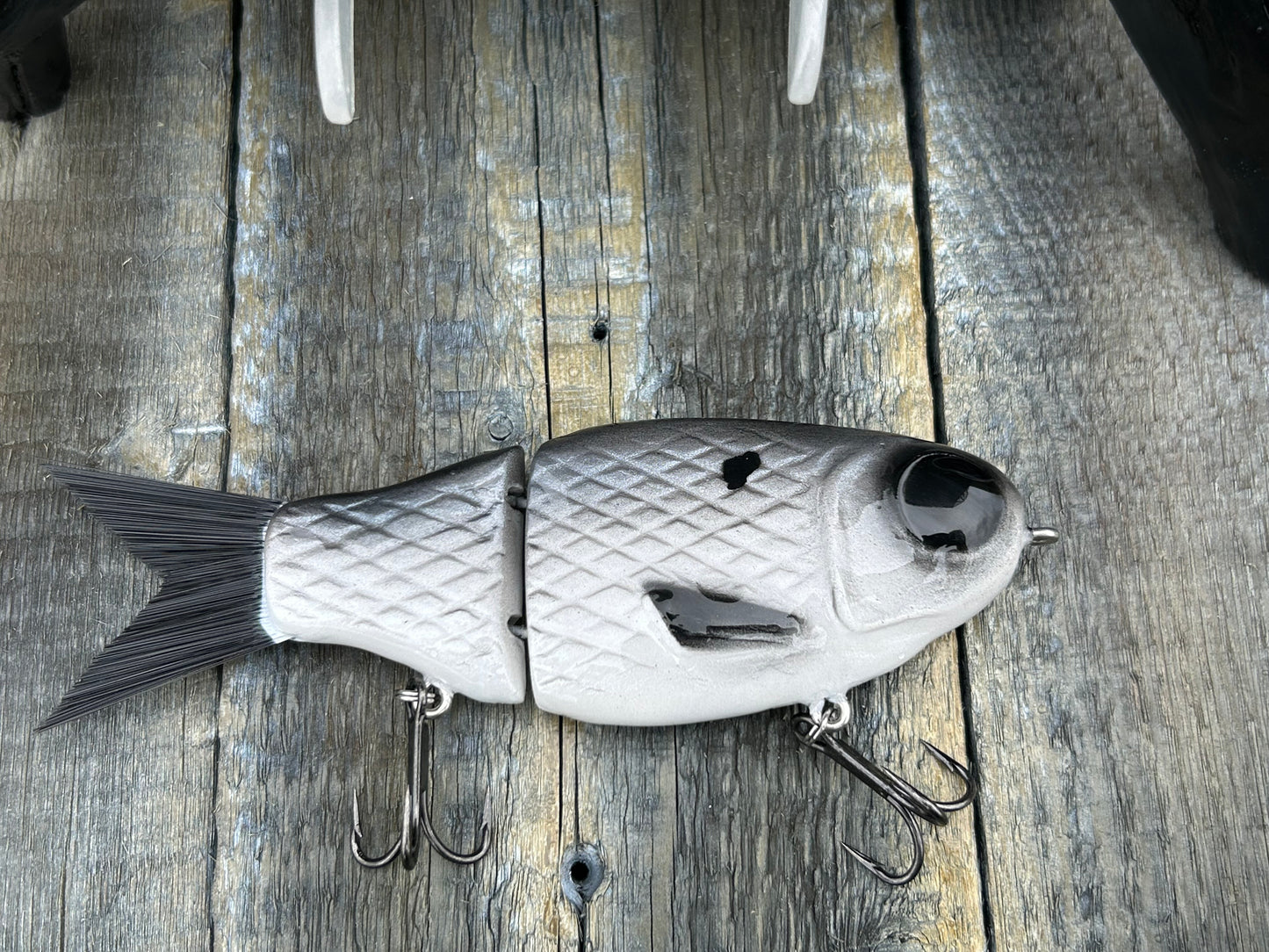 SOARDBAITS 6” SB HATCH RESIN GLIDE BAIT! 1.9 oz slow sink!